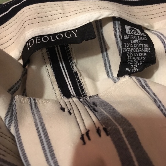 Striped A line Vintage skirt NWOT Retro - Picture 7 of 7